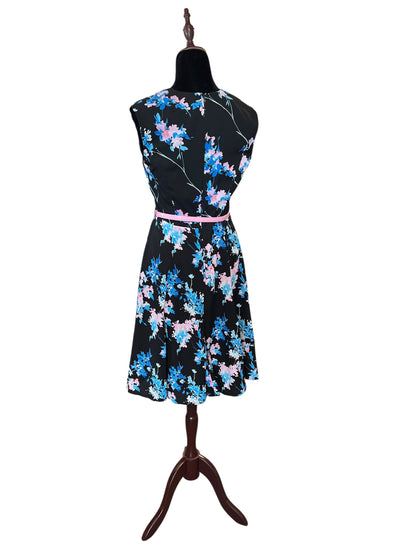 REVIEW PINK & BLUE FLORAL DRESS | 8