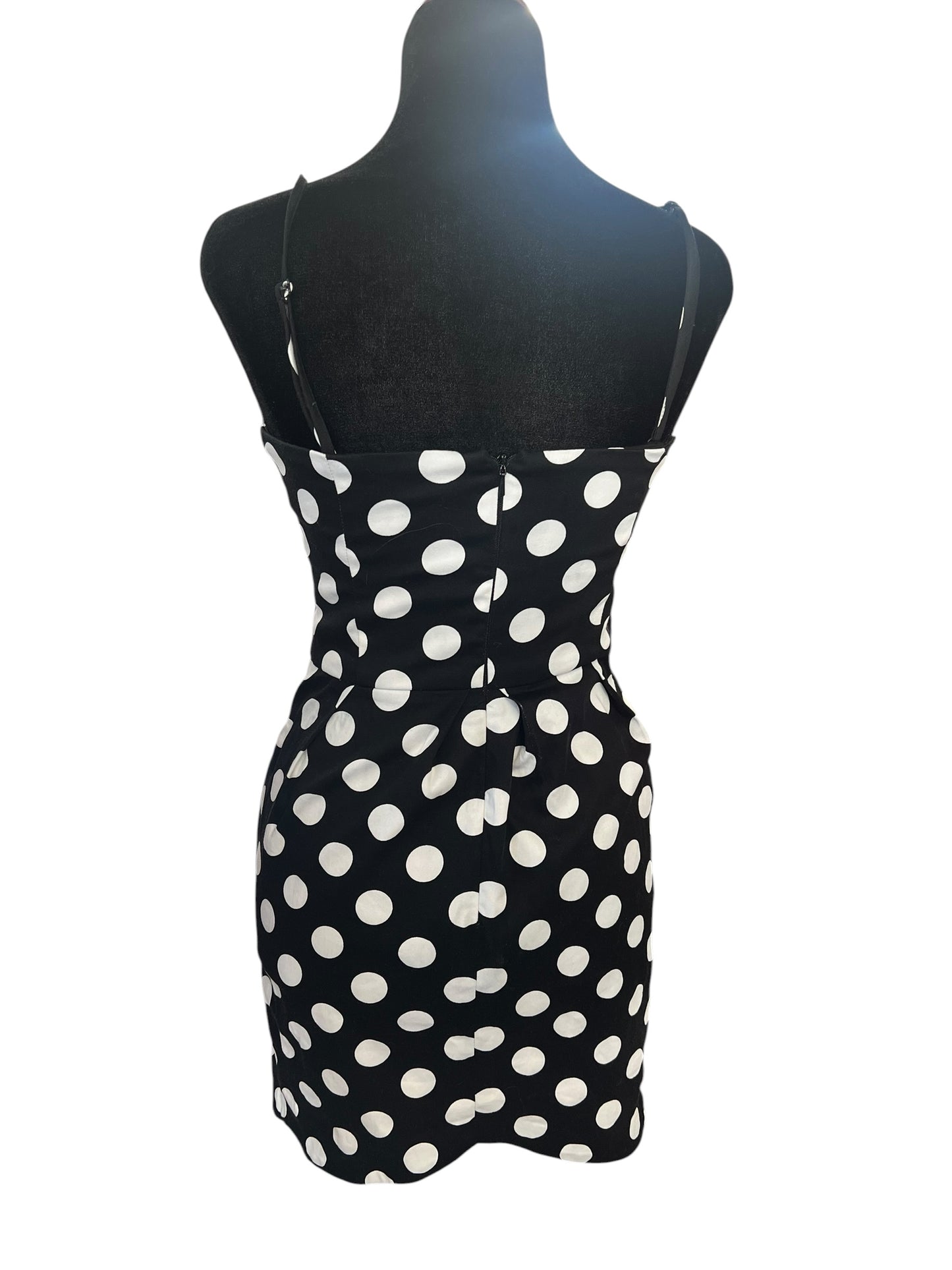 MISS ANNE POLKADOT MINI DRESS | 10