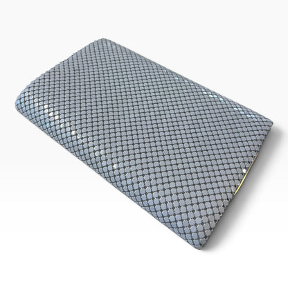 GREY MESH SHOULDER BAG