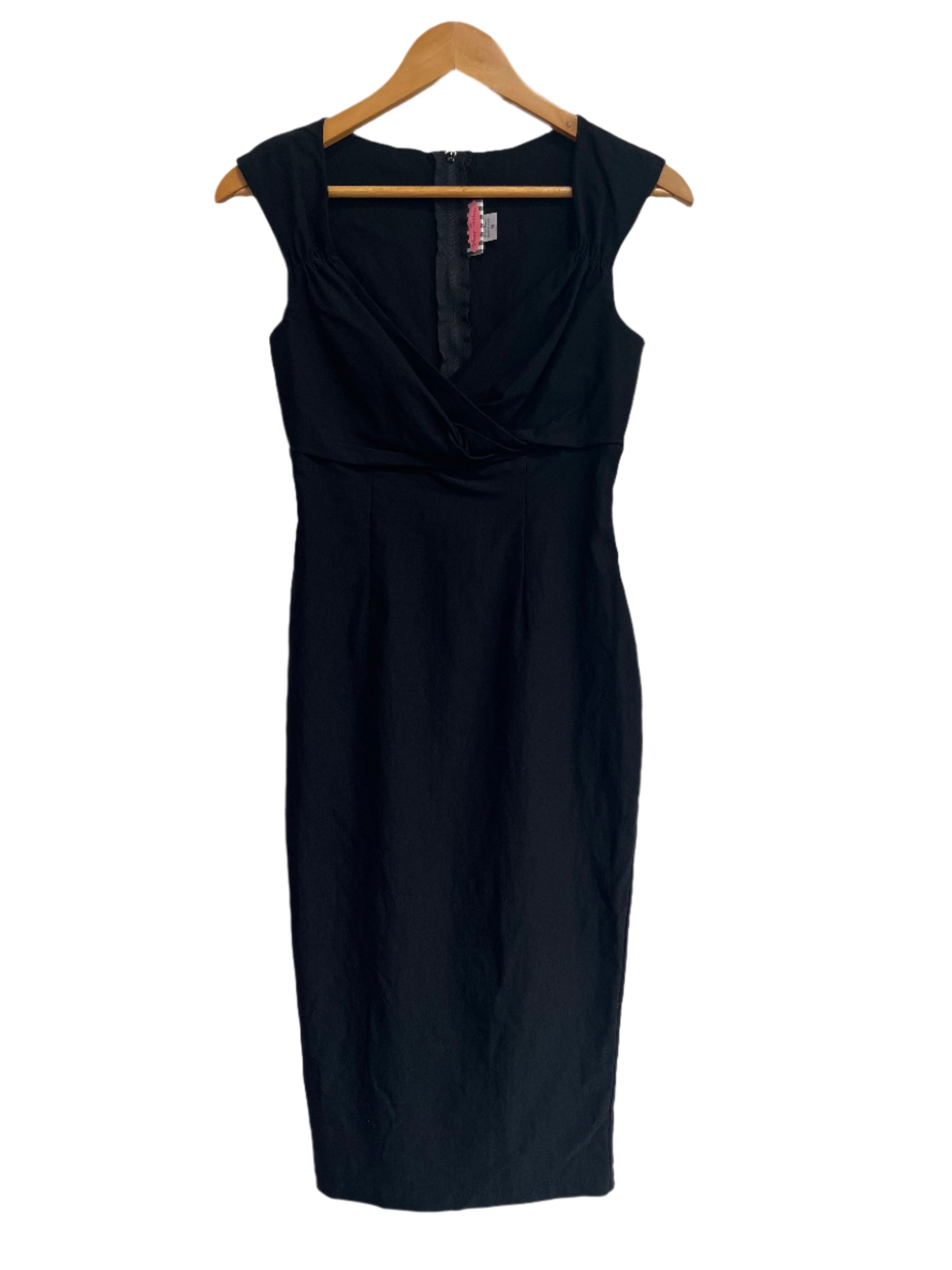 PINUP COUTURE - BLACK WIGGLE DRESS sz 8 PeppermintTwist PINUP COUTURE - BLACK WIGGLE DRESS sz 8 PeppermintTwist