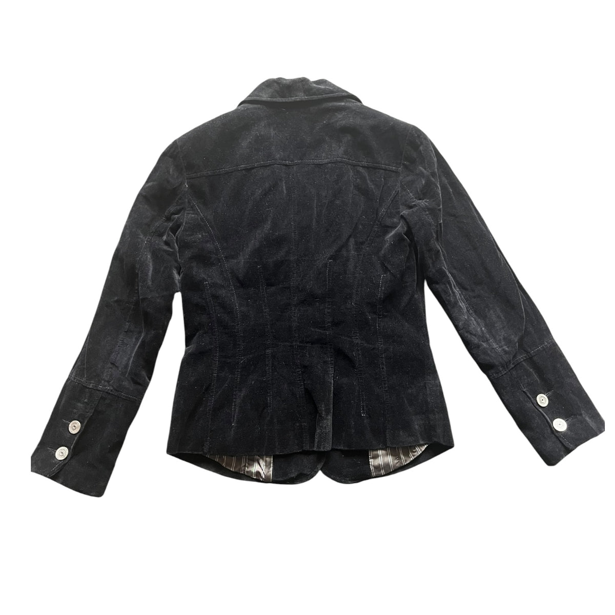 ASHLEY FOGEL BLACK VELVET JACKET | 10