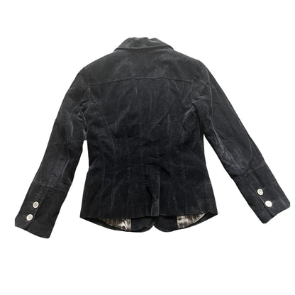 ASHLEY FOGEL BLACK VELVET JACKET | 10