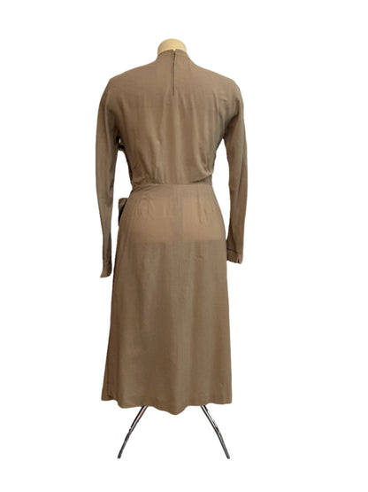 MAURICE RENTNER 1940s DRESS SZ 12