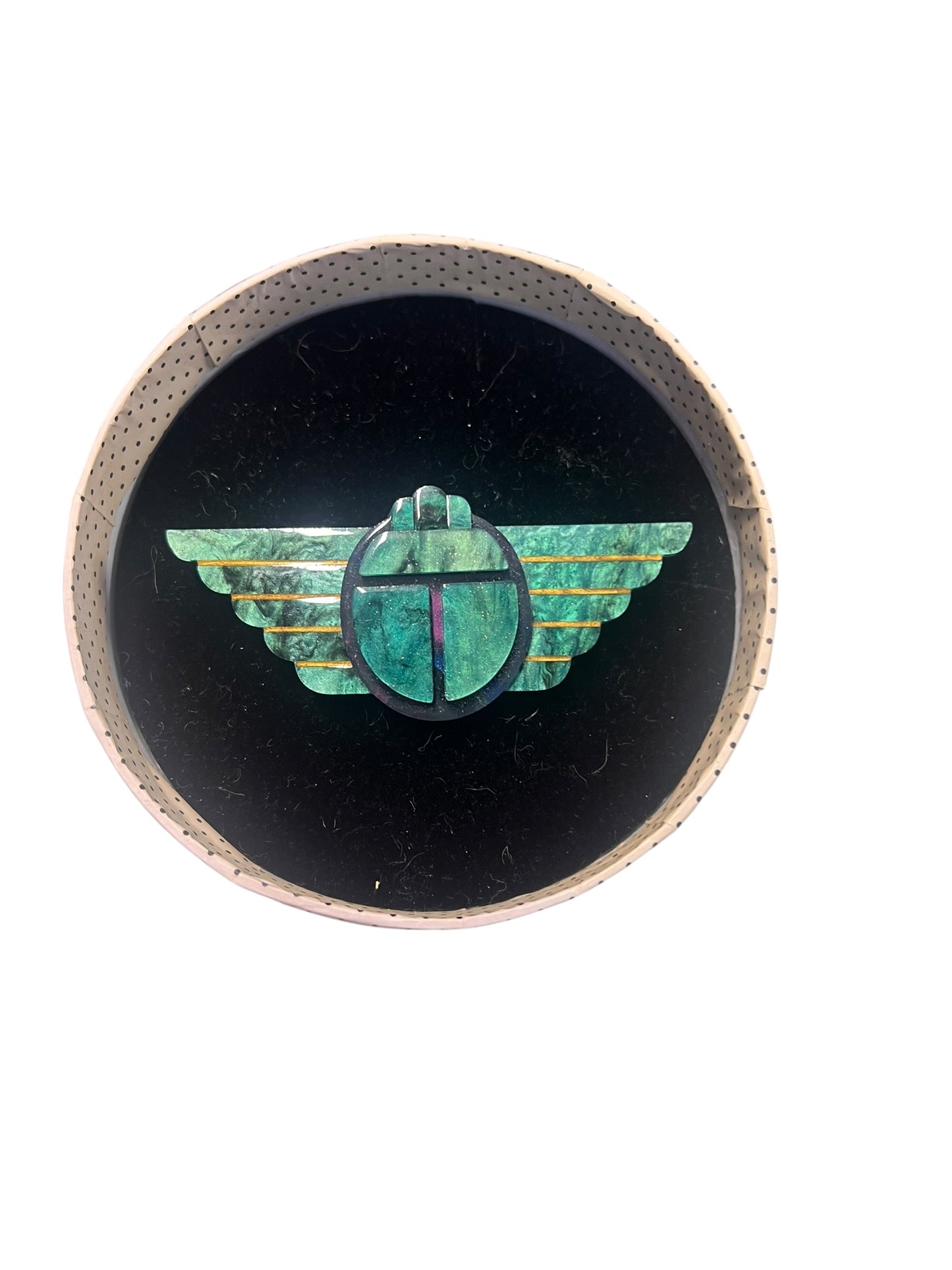 ERSTWILDER - ANCIENT EGYPT REVIVAL BROOCH LARGE