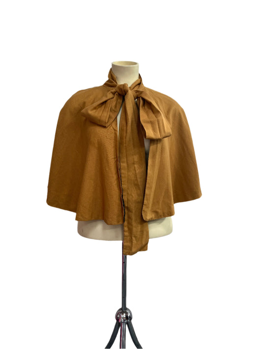 MARGERY DAW MUSTARD CAPE