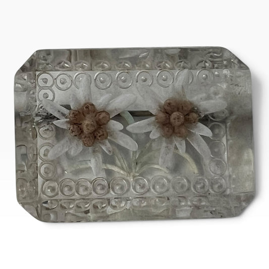 PAPER FLOWERS BROOCH