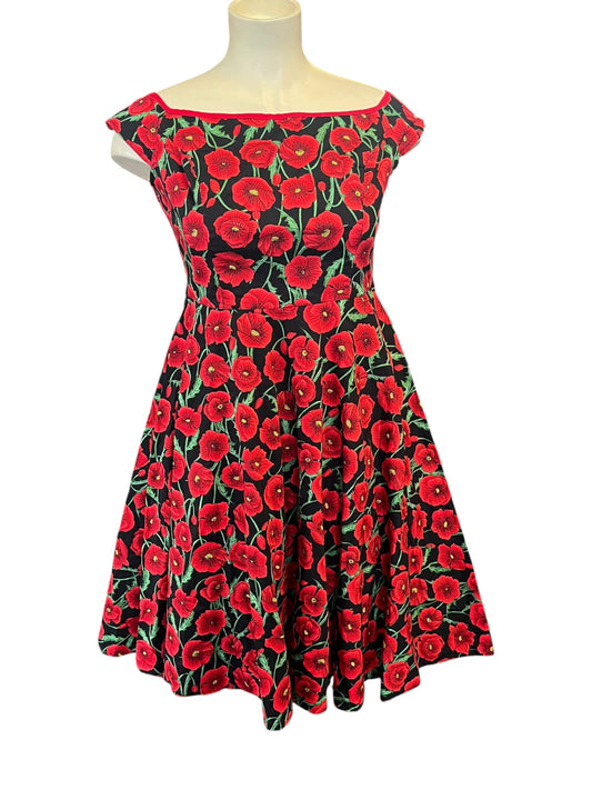 HELLBUNNY POPPY DRESS | XL