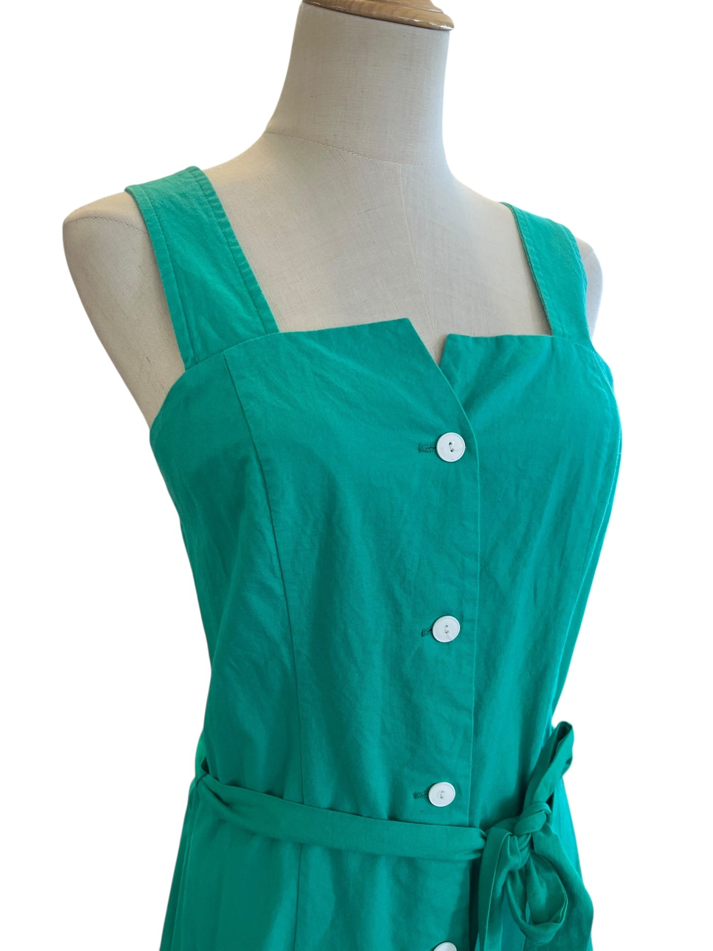 STYLECRAFT GREEN COTTON DRESS | 12