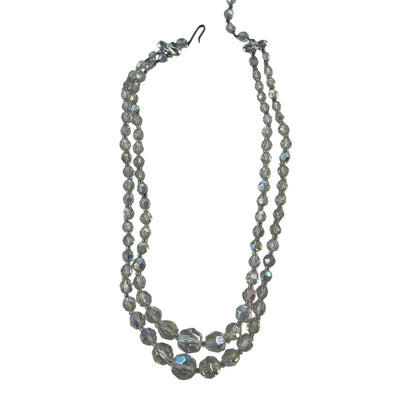 BORELIS DOUBLE CRYSTAL NECKLACE
