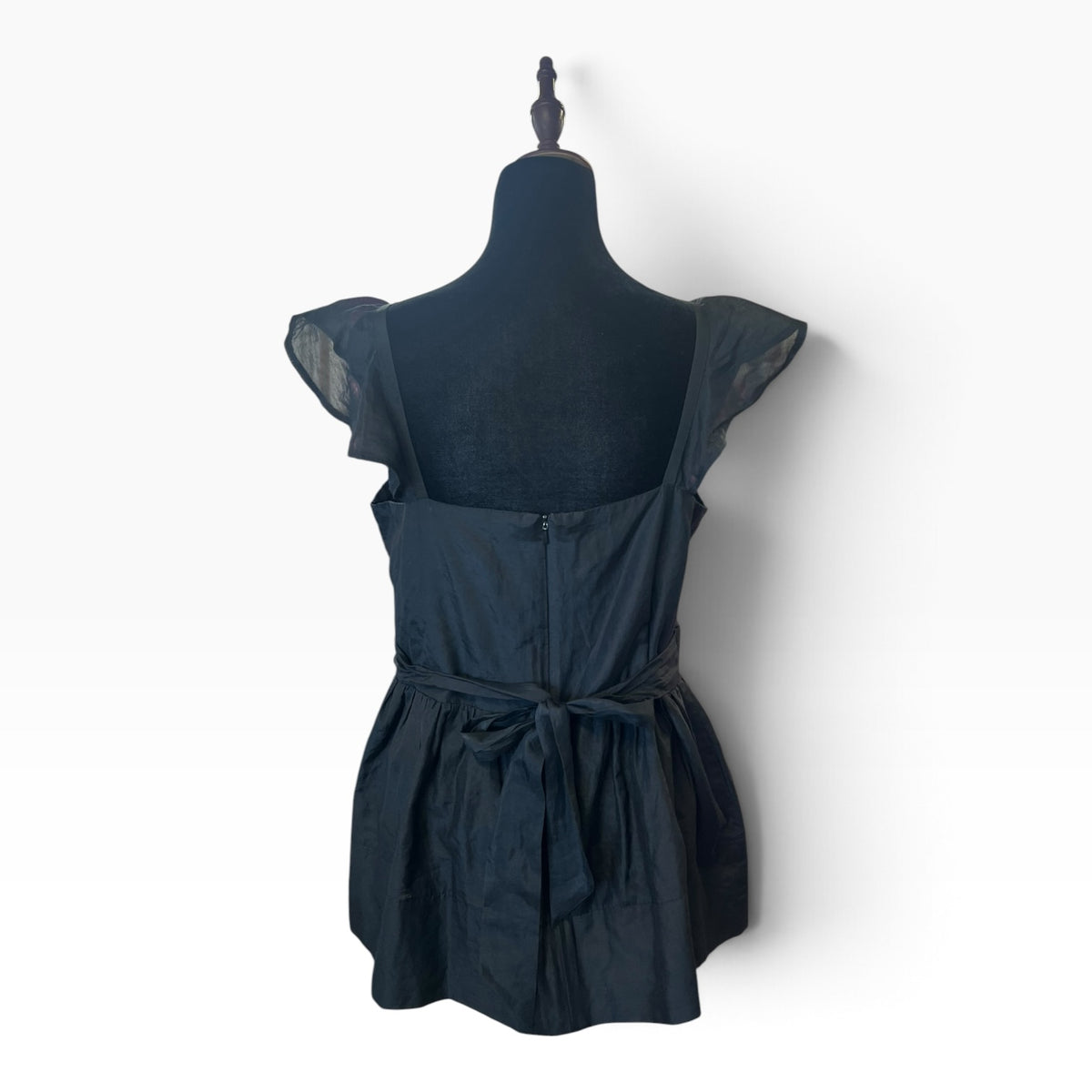 KITTEN DAMOUR BLACK SILK TOP | 14