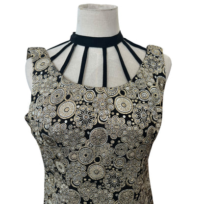 METALLIC 70S DRESS | 12