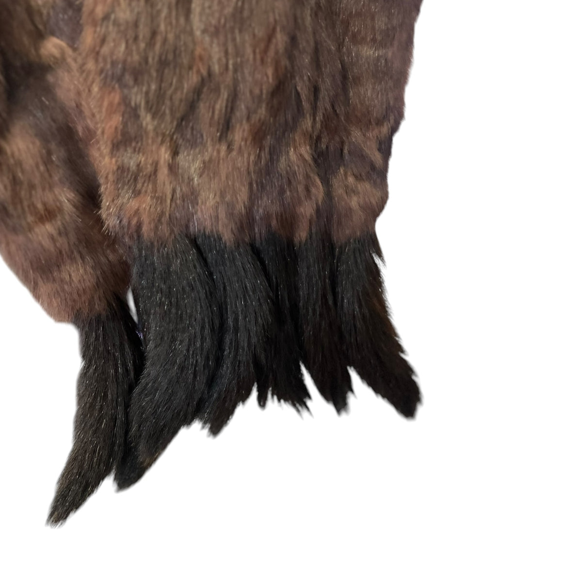 BROWN MINX FUR STOLE