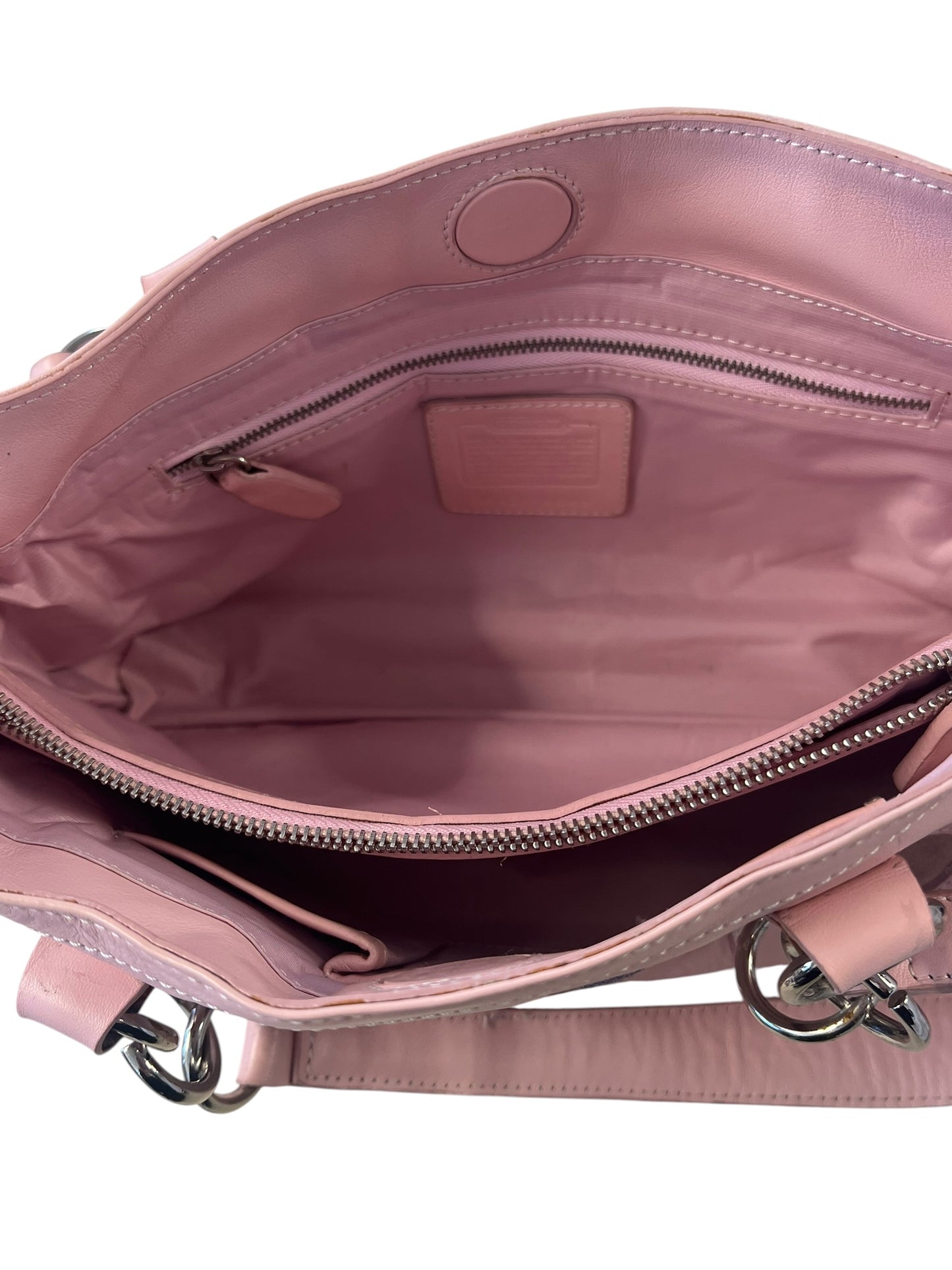 PINK COACH BAG