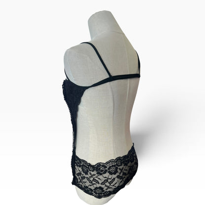BLACK NYLON TOP | 8