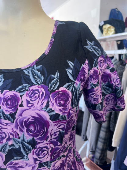 LADY VINTAGE PURPLE DRESS | 20