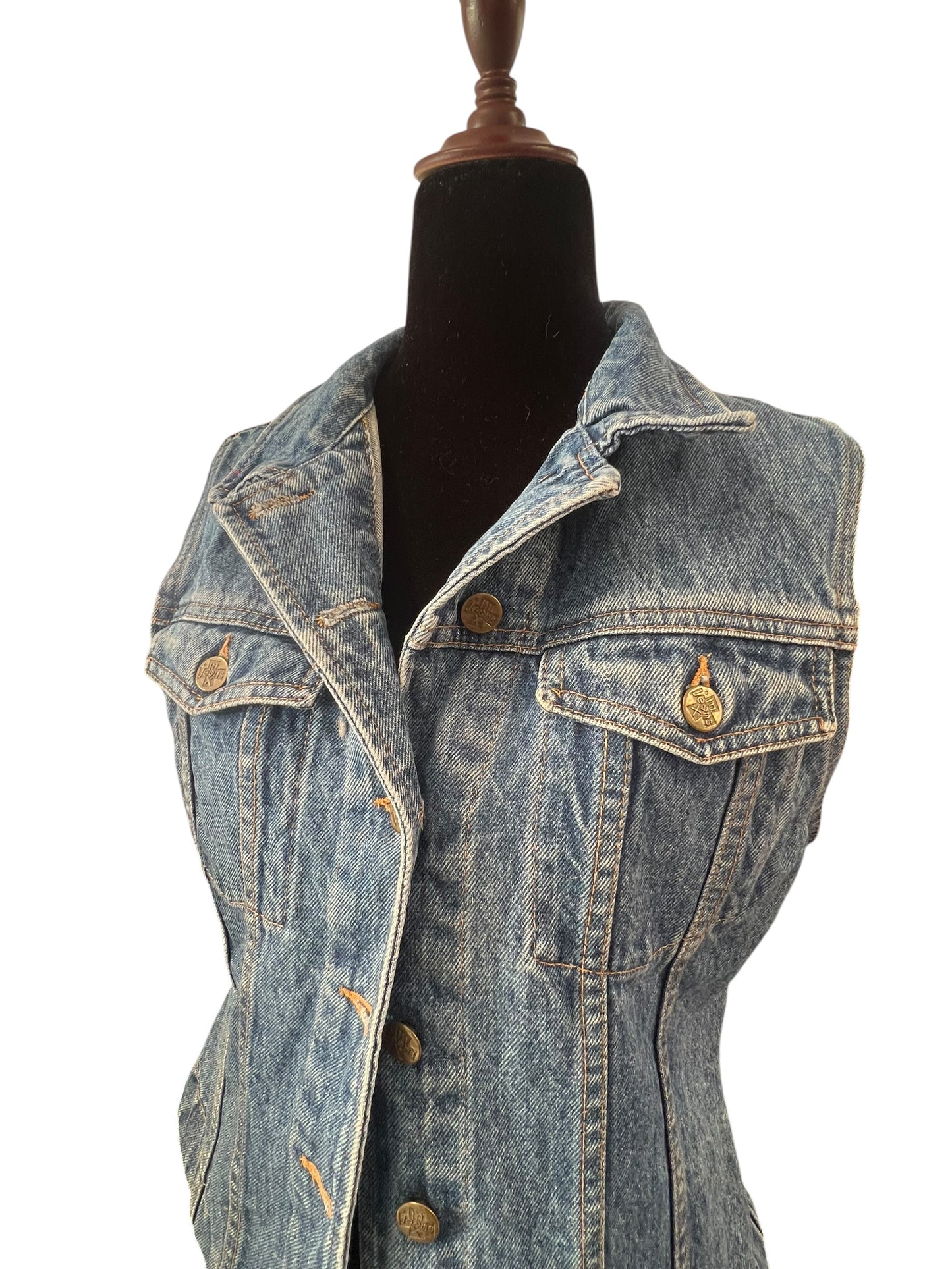MAX DENIM VEST SIZE | 8/10