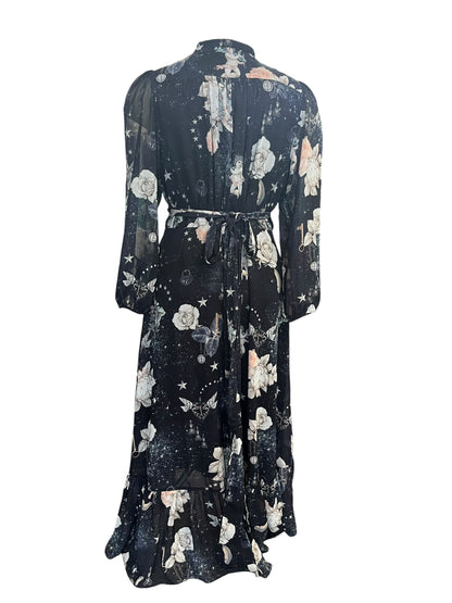 CITY CHIC WRAP DRESS | XS14/16