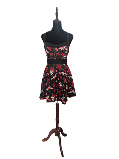HOT TOPIC BLACK TATTOO DRESS | 8