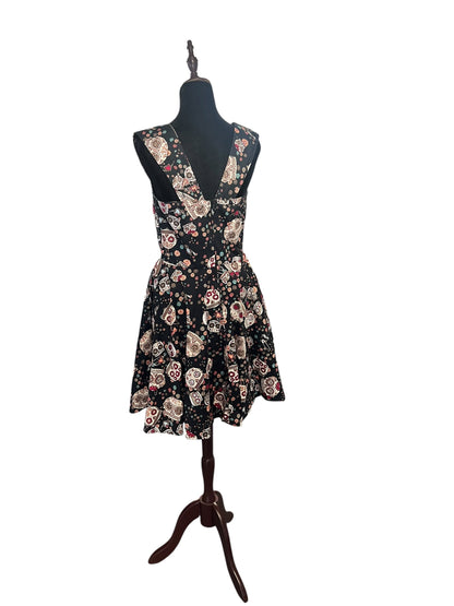 HELLBUNNY DAY OF THE DEAD DRESS | M