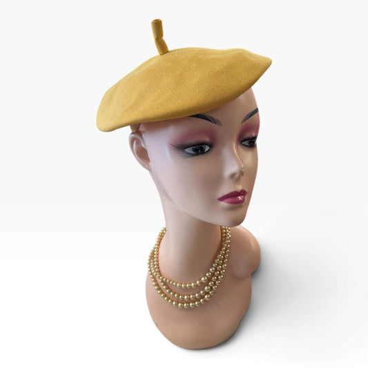 JAEGAR MUSTARD BERET