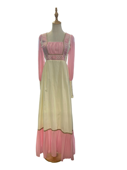 GUNNE SAX STYLE PINK DRESS | 10