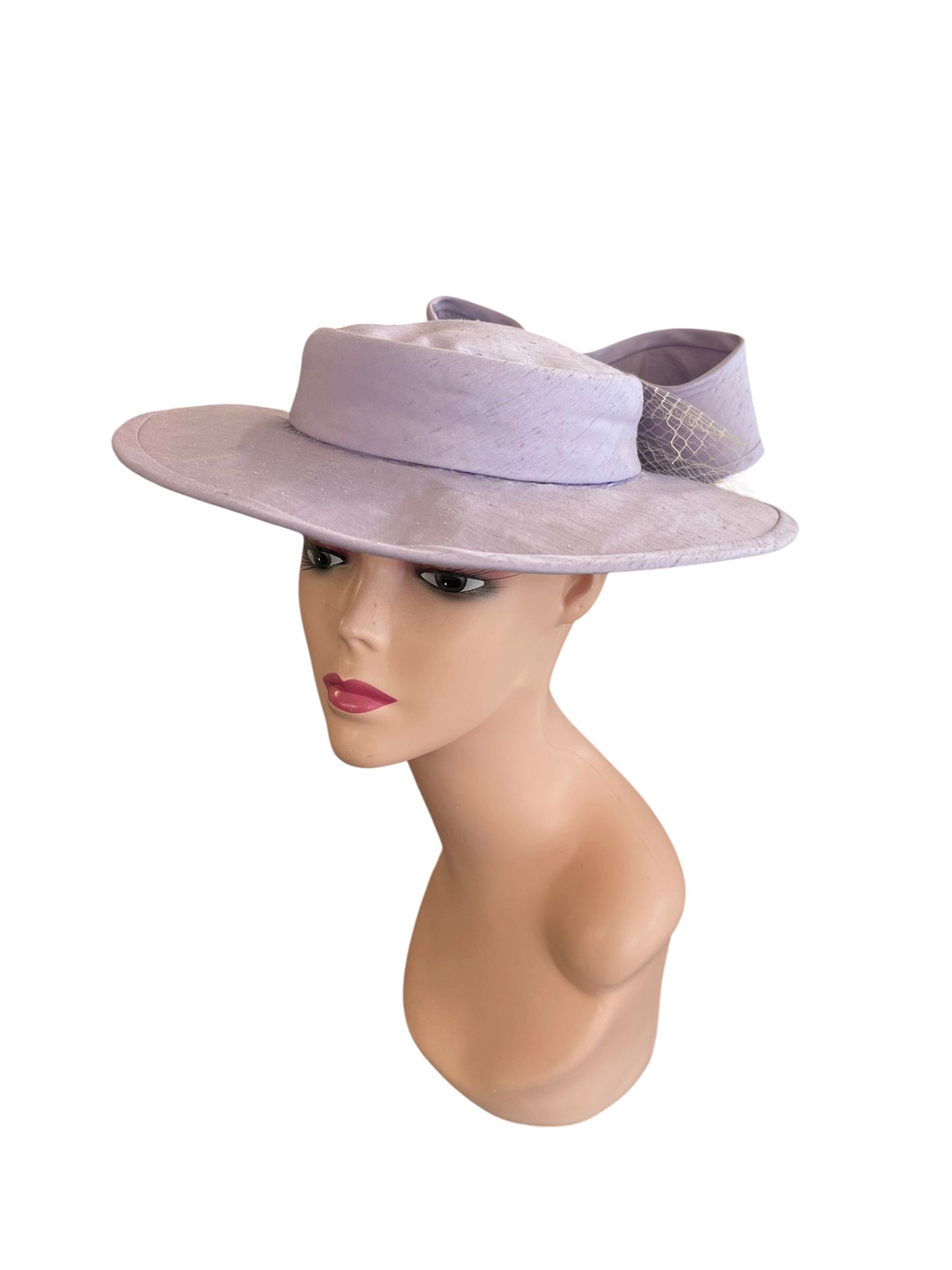 LAVENDER BOW HAT