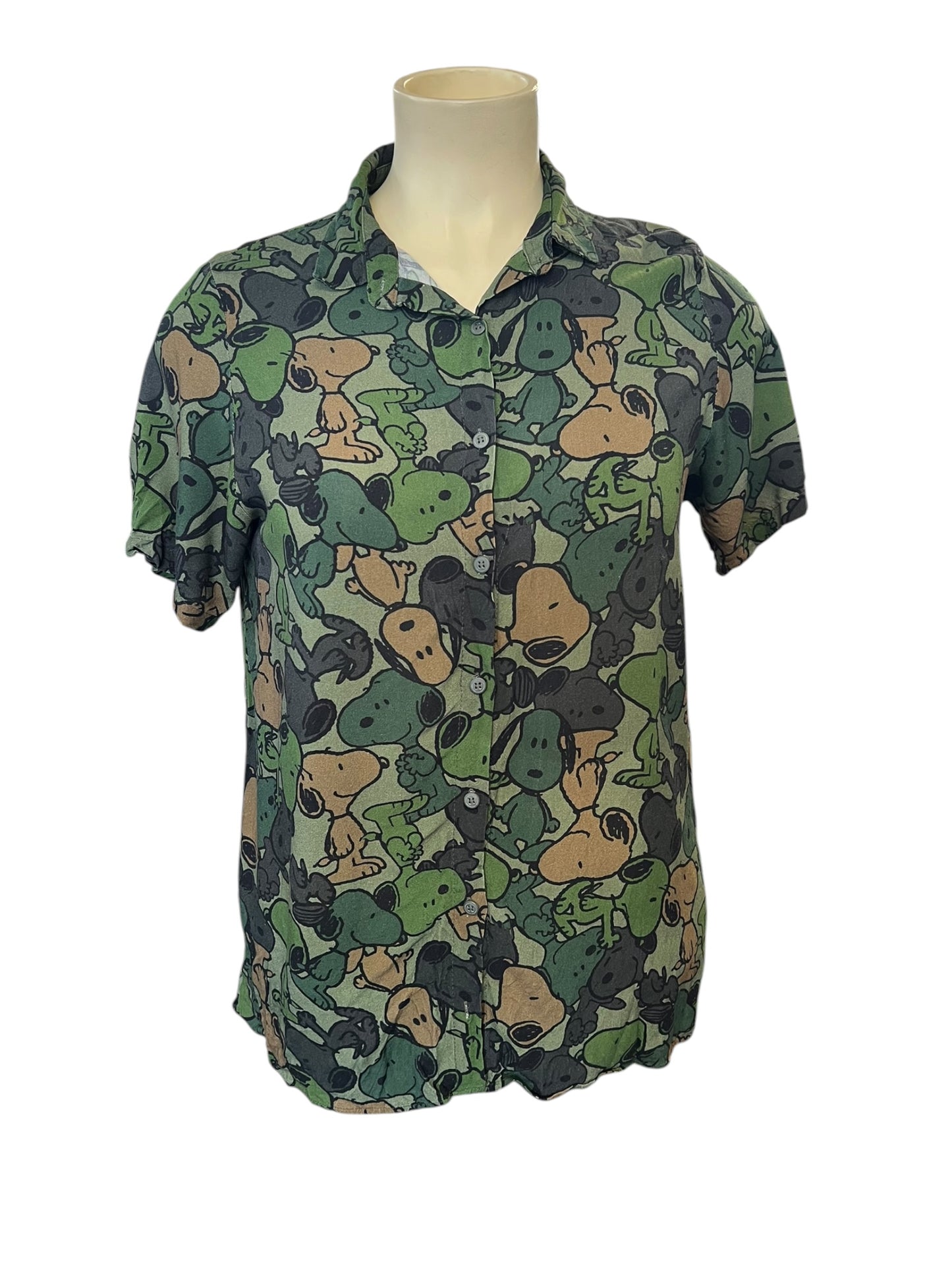 PEANUTS GREEN SNOOPY SHIRT | 16