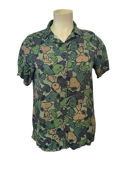 PEANUTS GREEN SNOOPY SHIRT | 16
