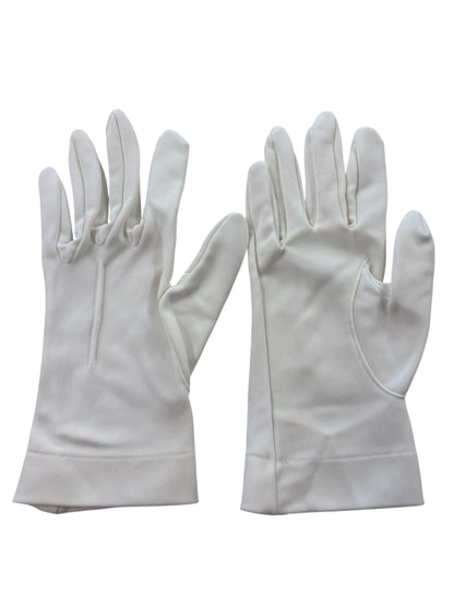 CREAM SIMPLE WRISTLET GLOVES