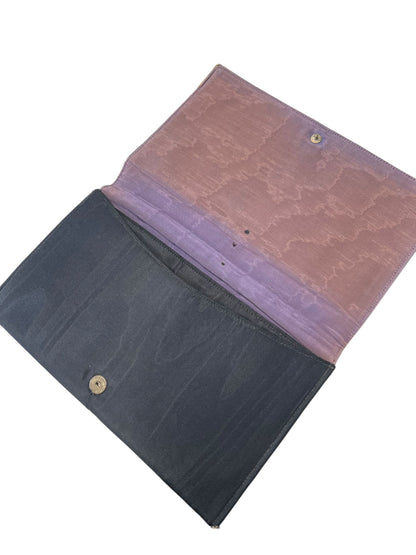 BLACK MOTHER OF PEARL CLUTCH