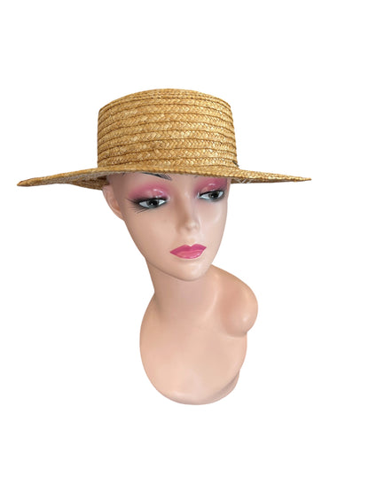 SIMPLE STRAW HAT