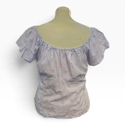 LAVENDER PEASANT TOP | 18