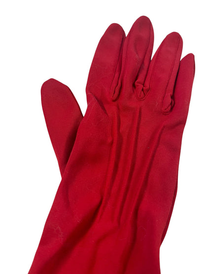 DENTS RED GLOVES 7
