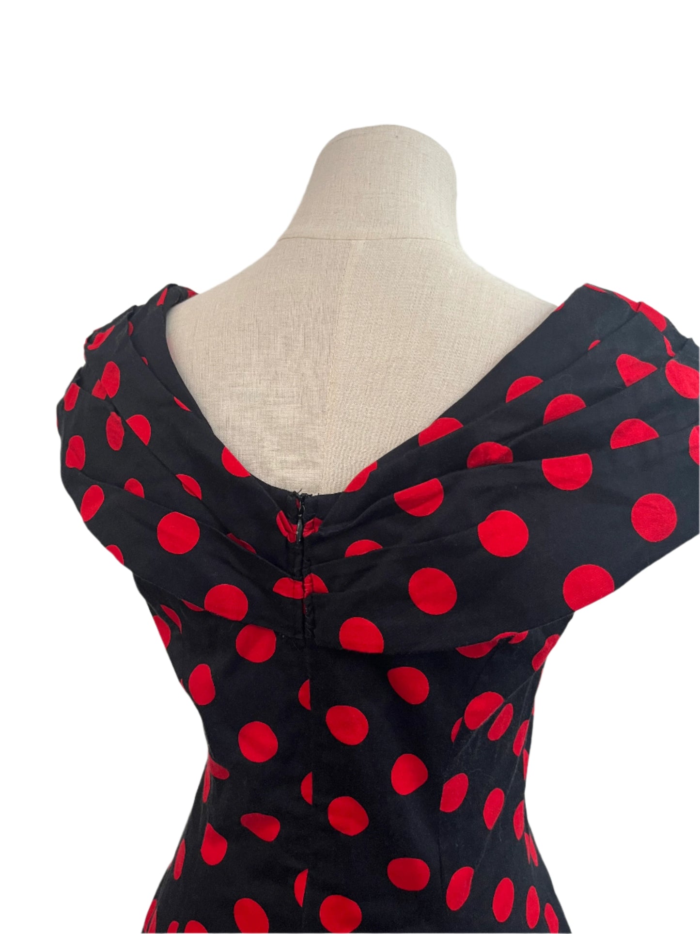 HEARTS & ROSE POLKADOT DRESS SZ 10