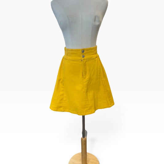 DANGERFIELD YELLOW SKIRT | 10