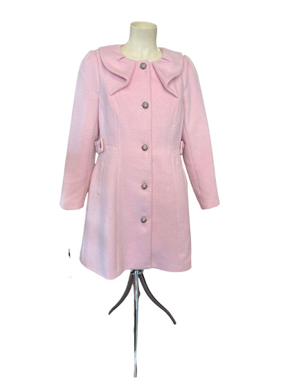 CITY CHIC PINK COAT | S/16
