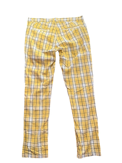 DANGERFIELD YELLOW TARTAN PANTS | 34