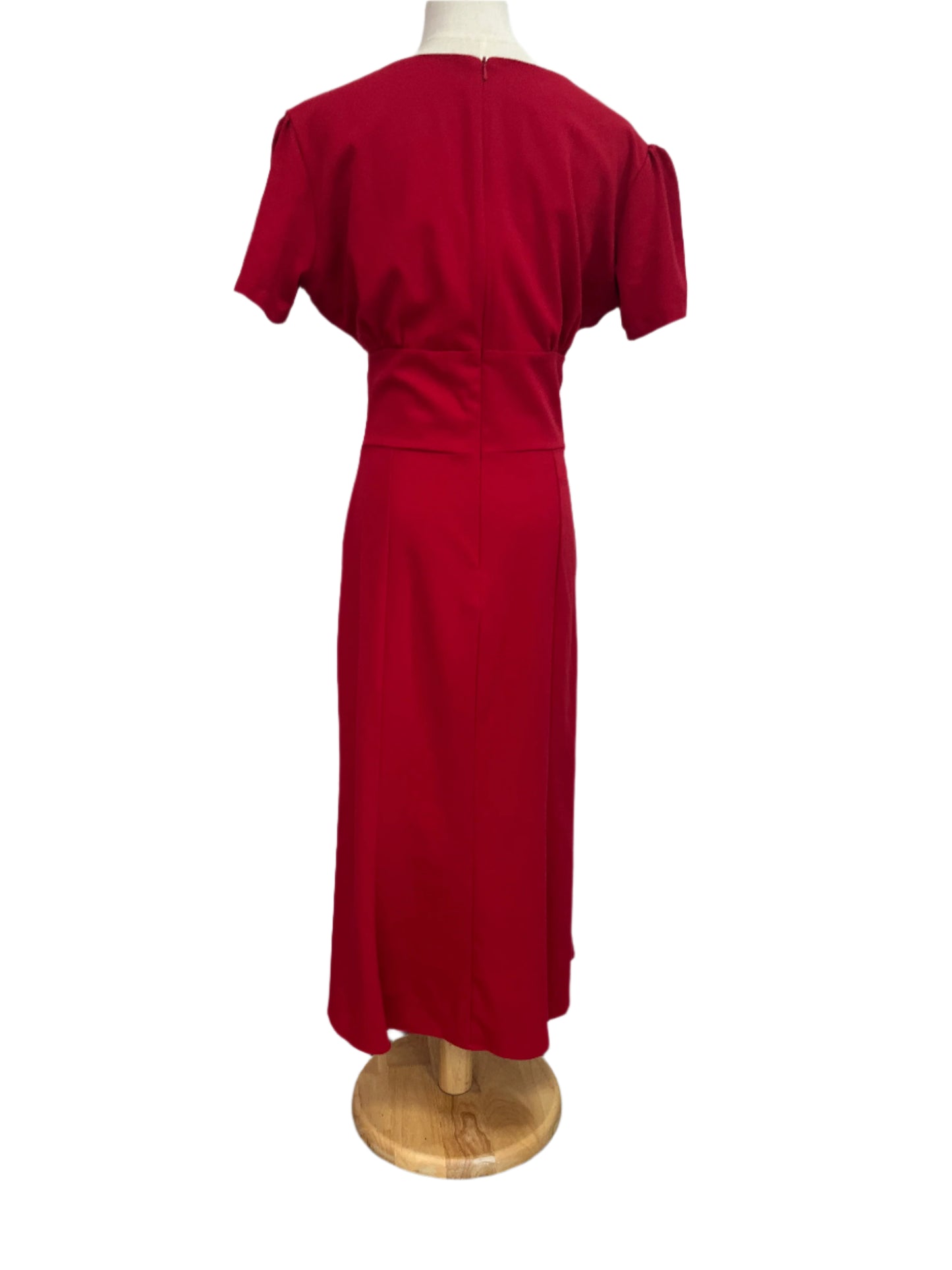 20th CENTURY FOX RED DRESS SZ 12