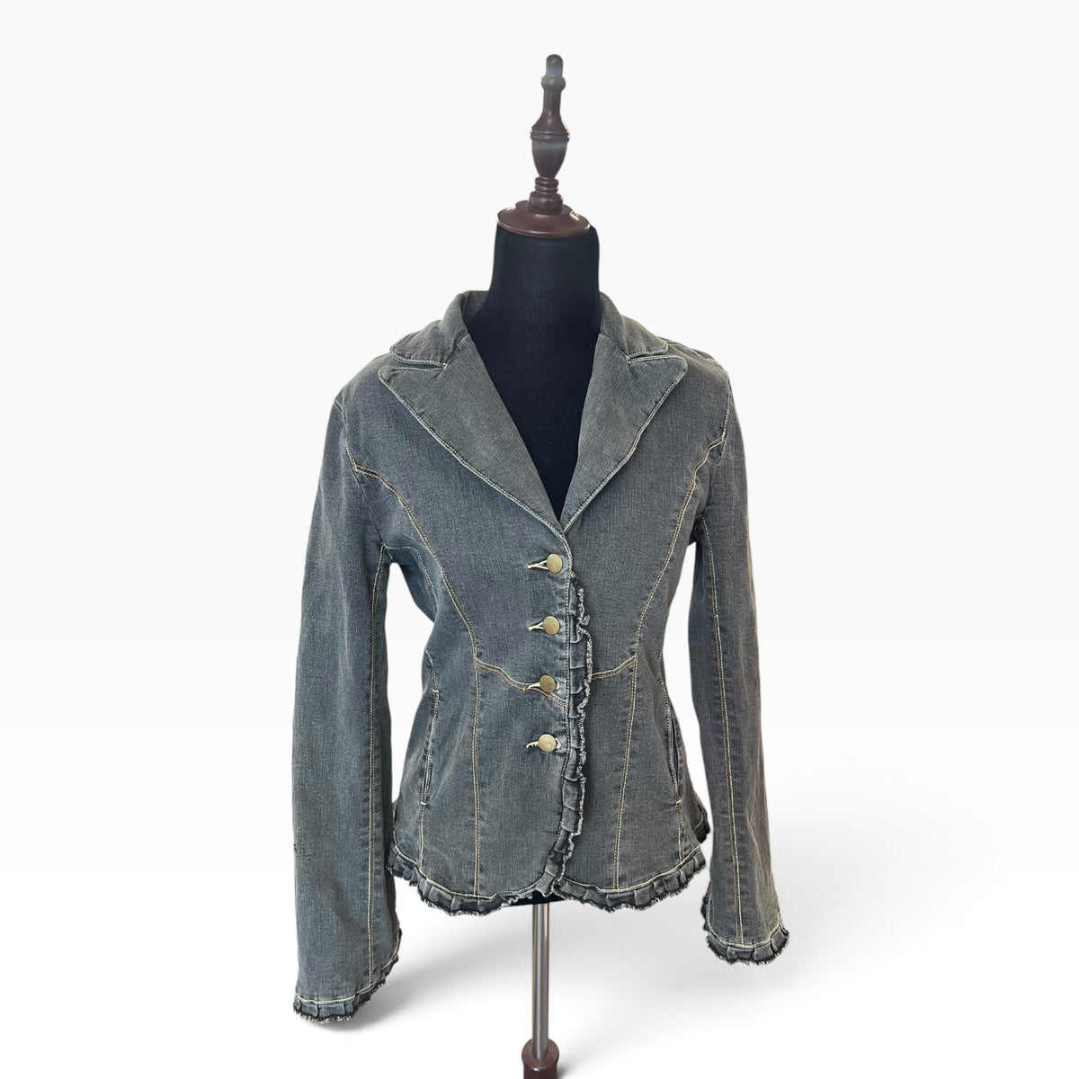 HYPER GREY DENIM JACKET | 12