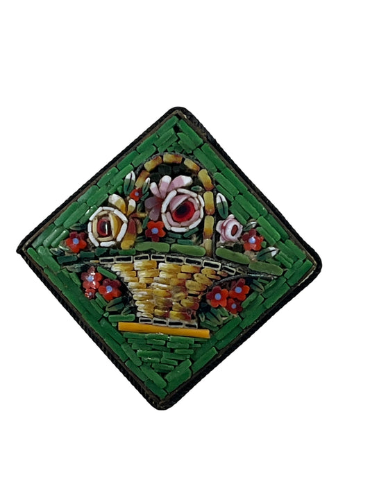 ITALIAN MOSIAC BROOCH