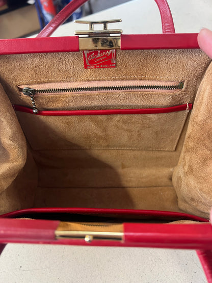 ACKERY RED LEATHER BAG