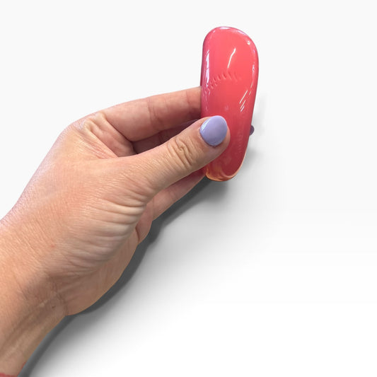 PINK INDENT BANGLE