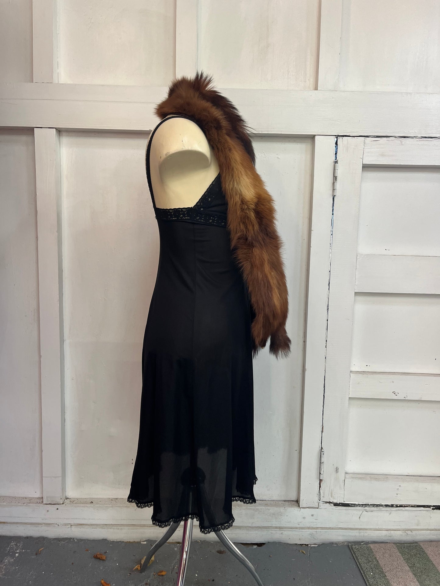 FOX FUR NECK STOLE