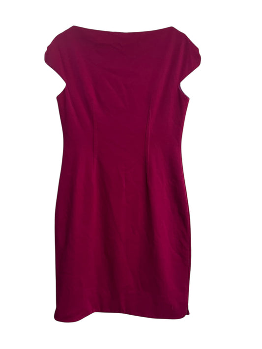 T TAHARI FUSHIA PENCIL DRESS SZ 14