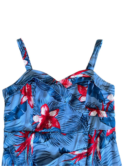 CITY CHIC TROPICAL WIGGLE DRESS SZ S/16