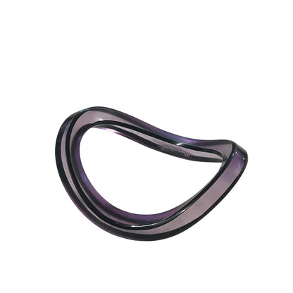 ITALIAN ASYMMETRICAL BANGLE ( purple)