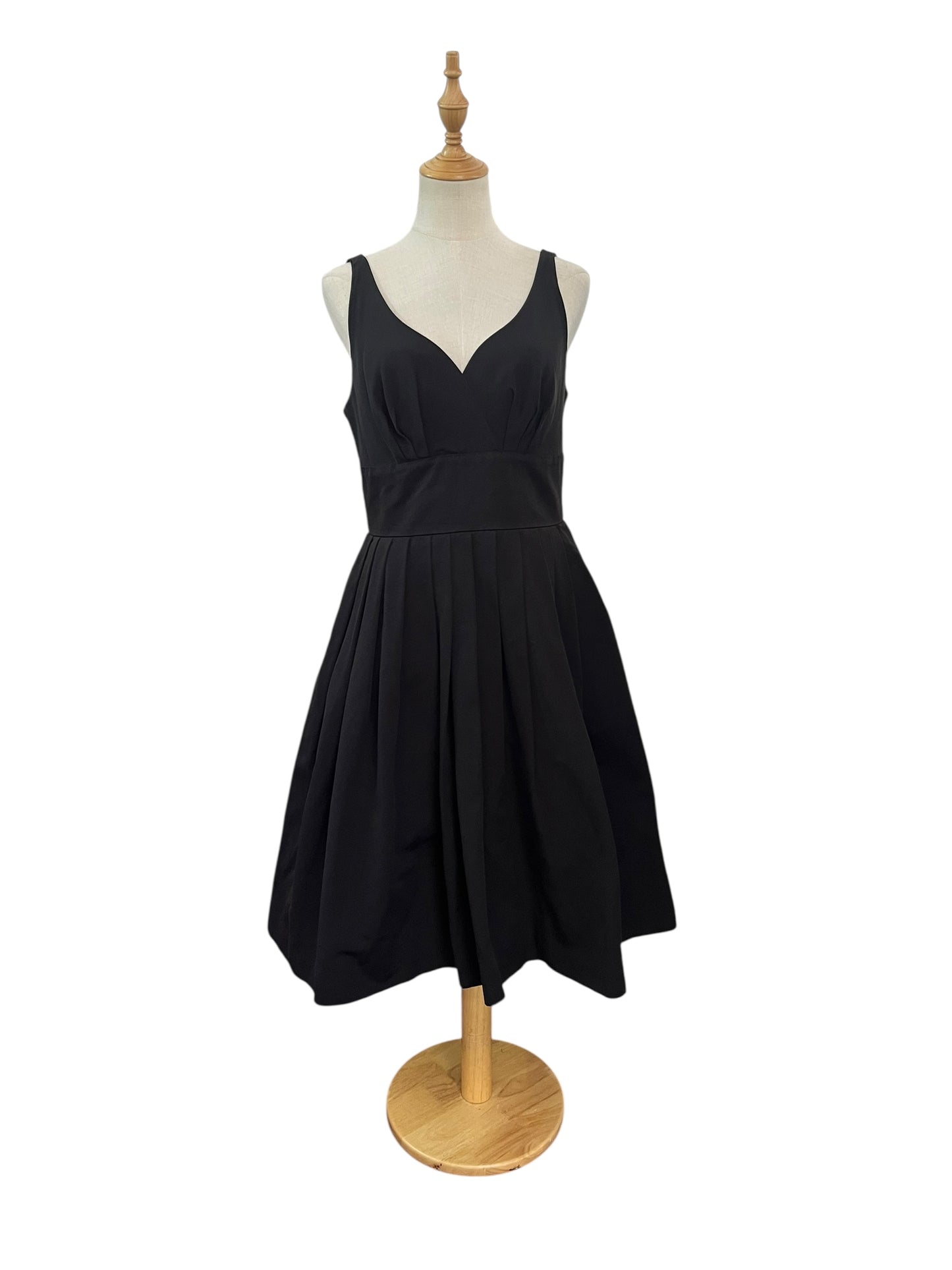 RETROSPECTD BLACK ELIZABETH DRESS | 12