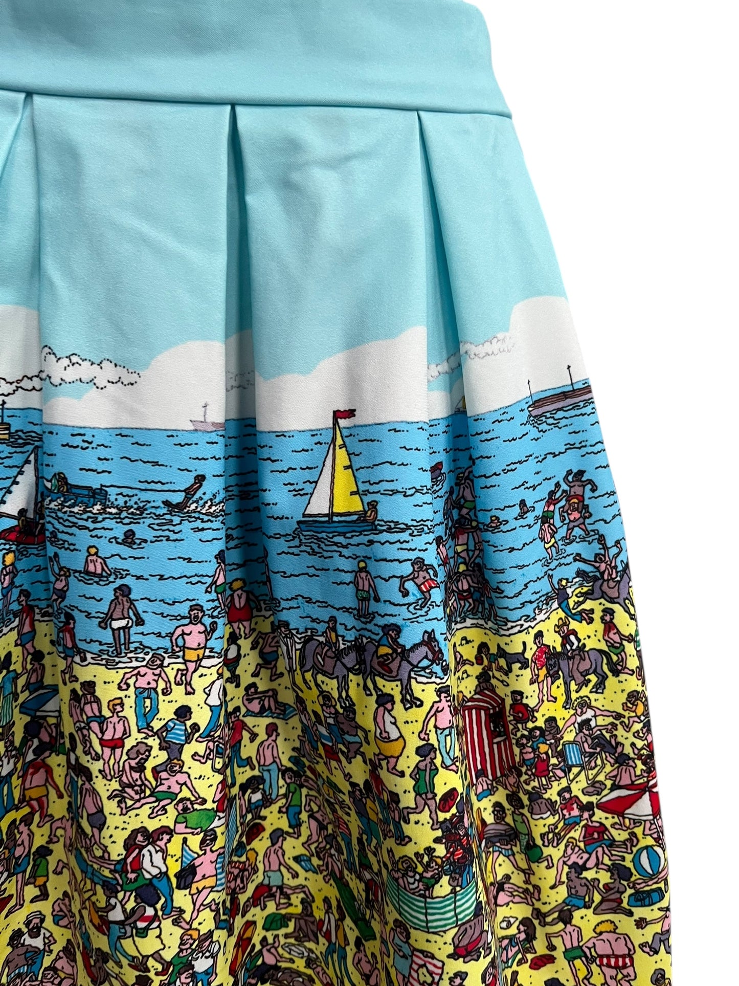 UNIQUE VINTAGE WHERE WALLY SKIRT | M/12