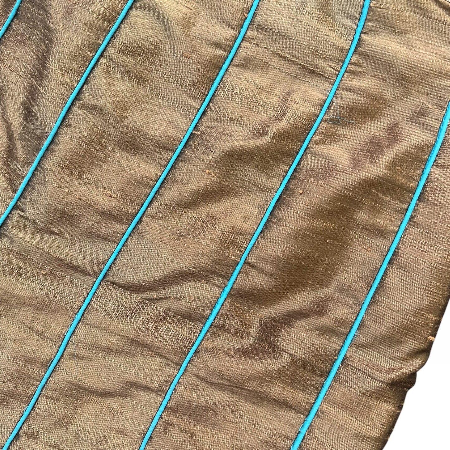 JAN COOKE GOLD SILK SKIRT | 14