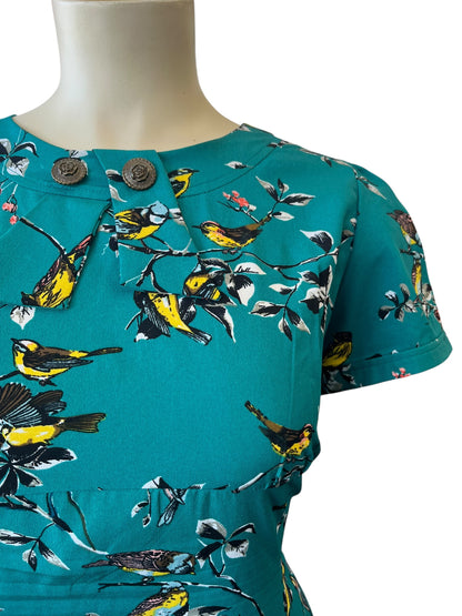 HELL BUNNY VIXEN BIRDY DRESS | 3XL